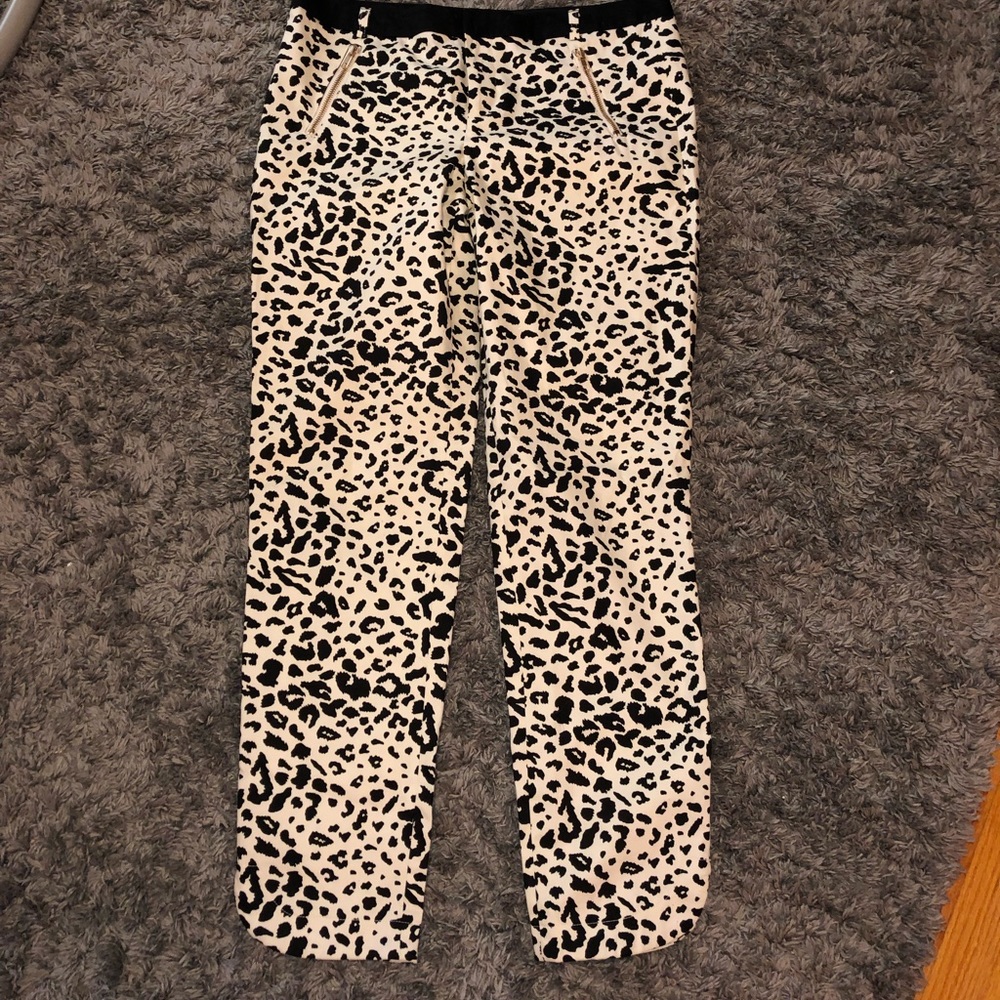 B&W Leopard Pants